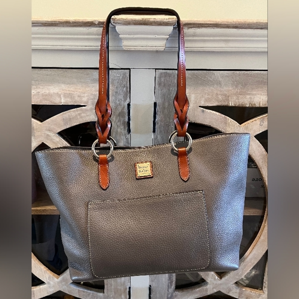 Dooney & Bourke Pebbled‎ Leather Tammy Tote EUC